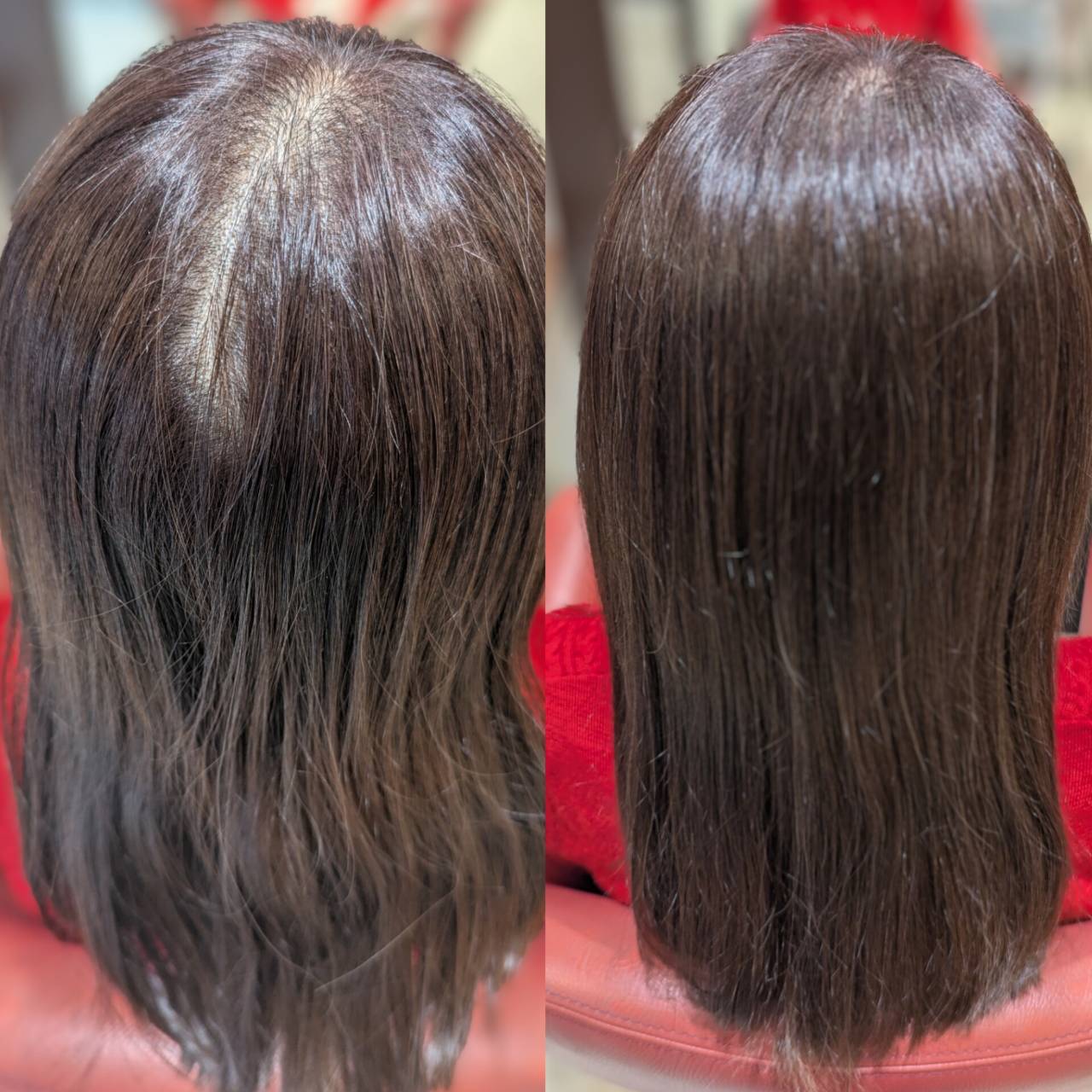 50代女性の増毛エクステ1000本施術例｜劇的なボリュームアップ